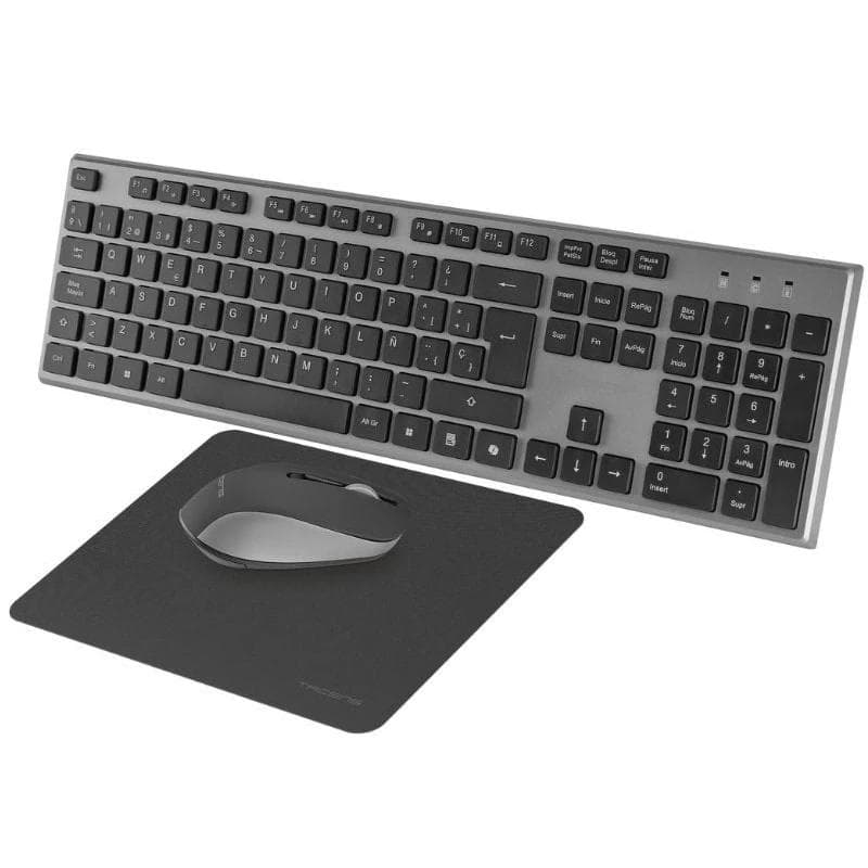 Tacens 3EN1 Teclado+Ratn+Alfom Inalámbrico Negro