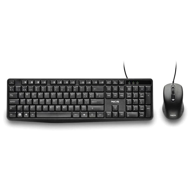 NGS Kit Teclado+Ratn con cable Cocoa