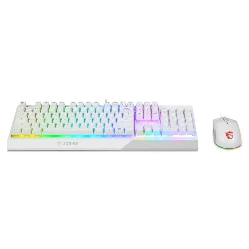 Msi Teclado + Ratn Vigor GK30 COMBO White