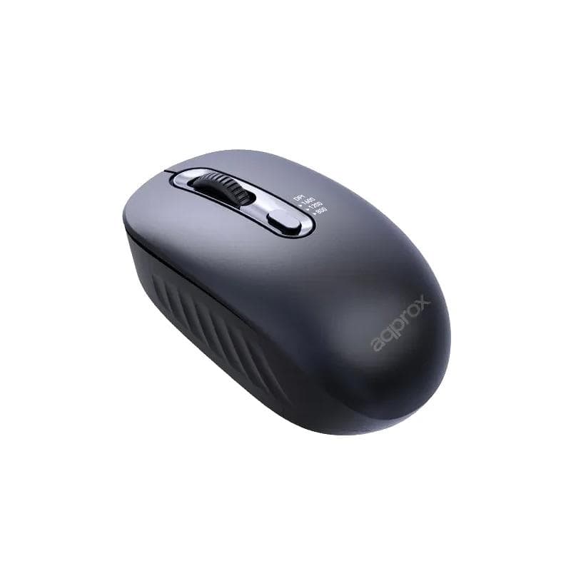 APPROX Ratn inalámbrico APPXM200 2.4 GHz Negro
