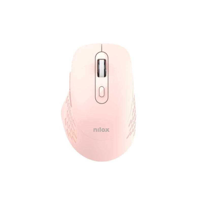 Nilox Ratn Dual Wireless 1600dpi silen. Rosa