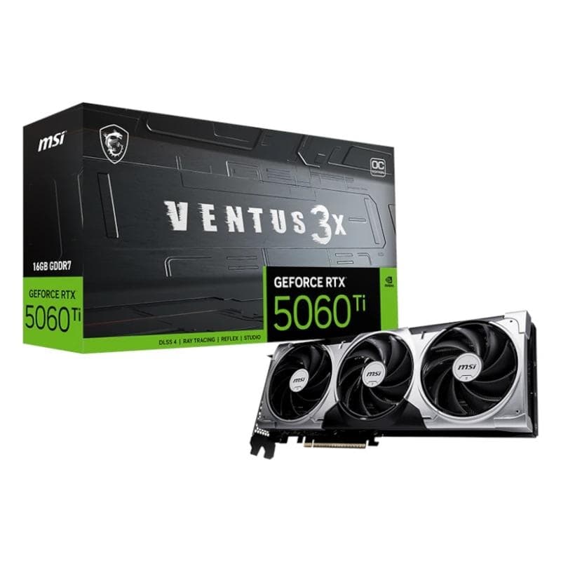 MSI VGA NVIDIA RTX 5060 Ti 16 g VENTUS 3X OC