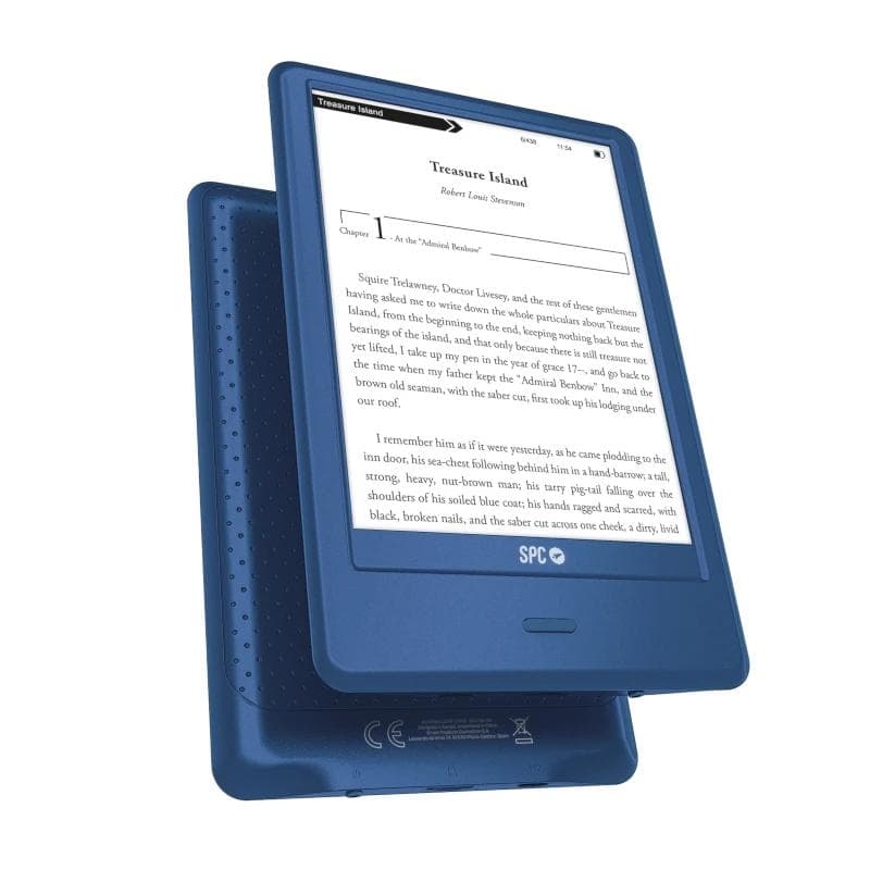 SPC eBook Dickens Light 2 Pro 6" 8 GB USB-C Azul