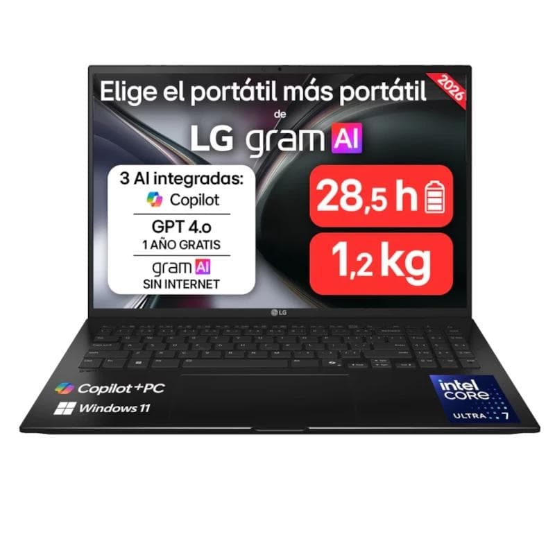 LG 16ZD90TL-G.AX85BN U7-258 V 32 GB 512 GB DOS 16"