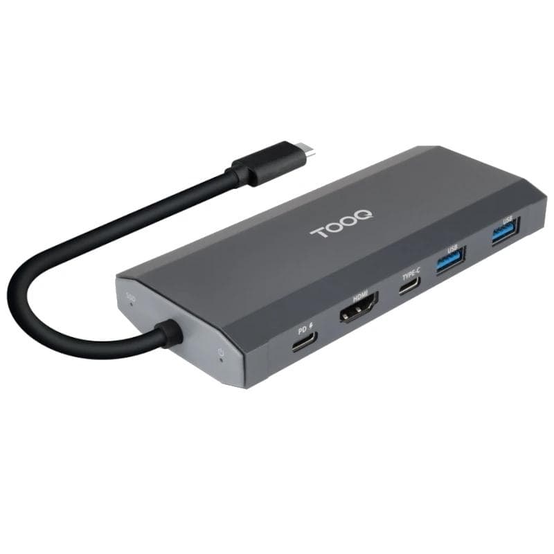 Tooq Caja Externa+HUB M.2 NGFF / NVMe USB3.2 Gen2