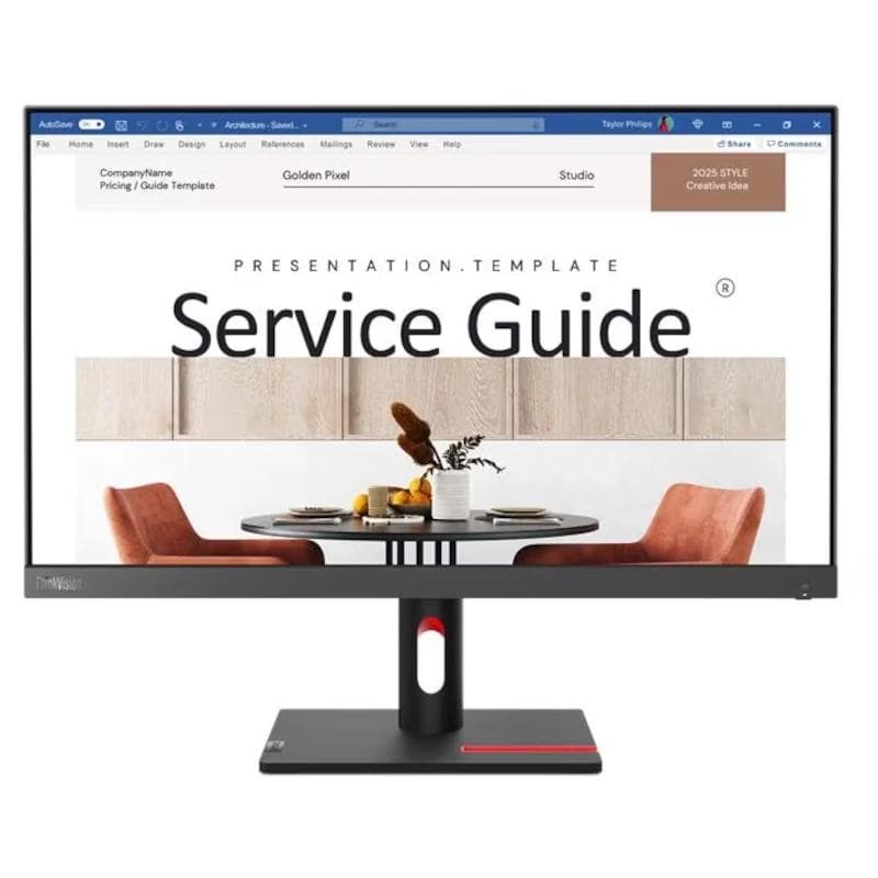 Lenovo ThinkVision S24i-30 Monitor 23.8" FHD IPS