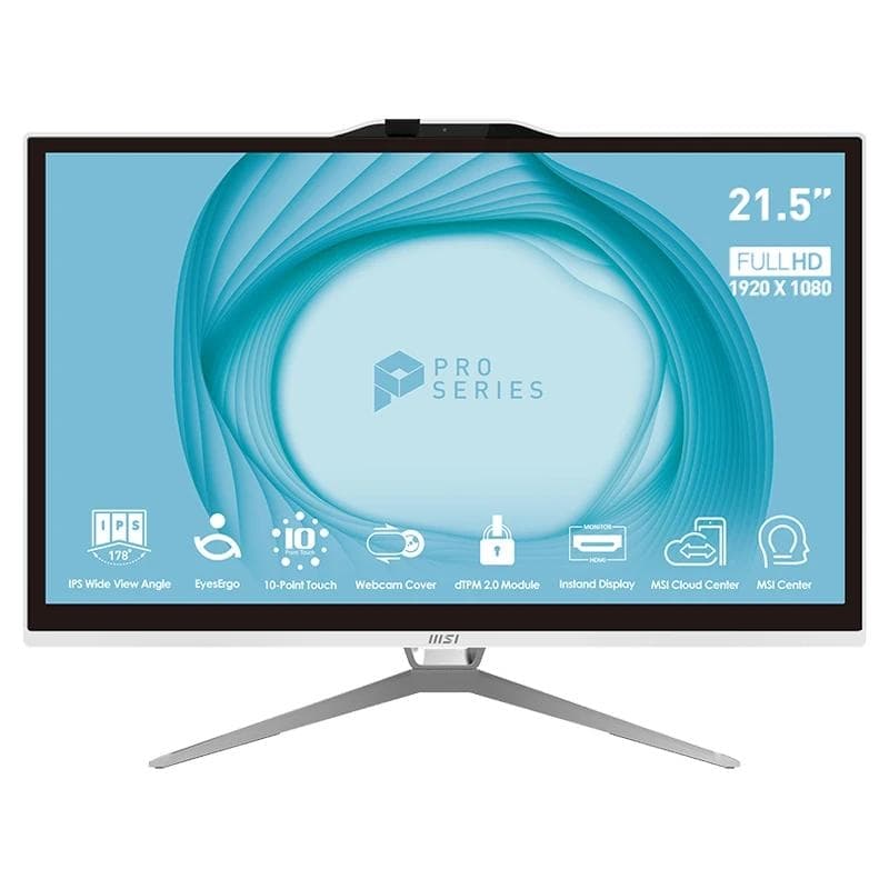 MSI Pro AP222T-435EU G7400 4 GB 128 W11P 22" tac.B