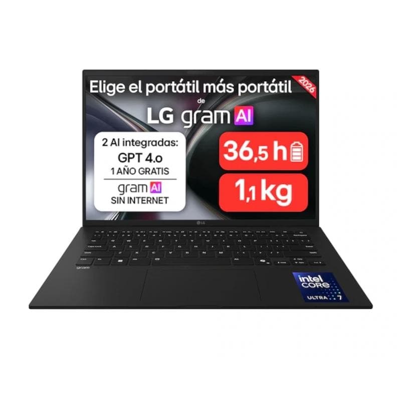 LG 14ZD90U-G.AX85BN U7-355 32 GB 512 GB DOS 14"